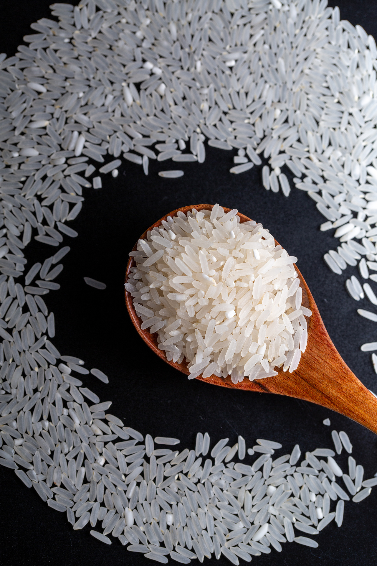 龙门七丝粘香米 摄影图片