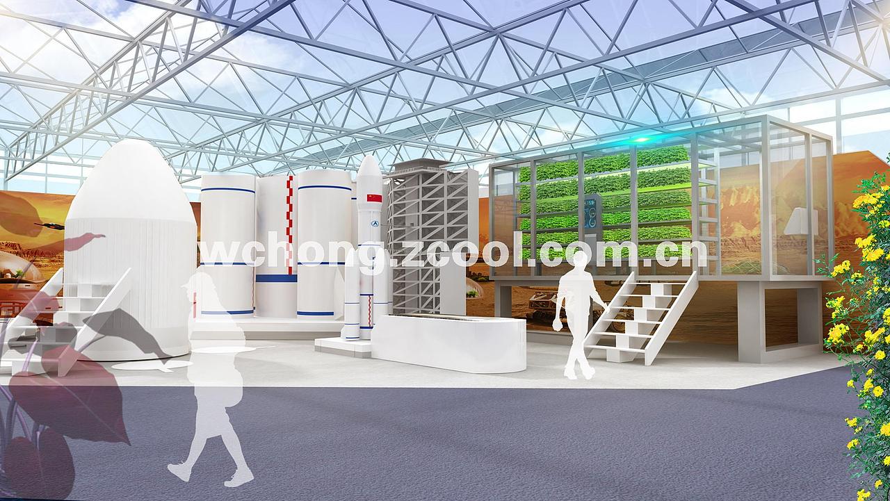 贵州开阳农业科技馆航天馆设计（图ZMTY3MzYzNDQ0） - 展陈设计 - 站酷设计师F遨游原创素材 - 站酷ZCOOL