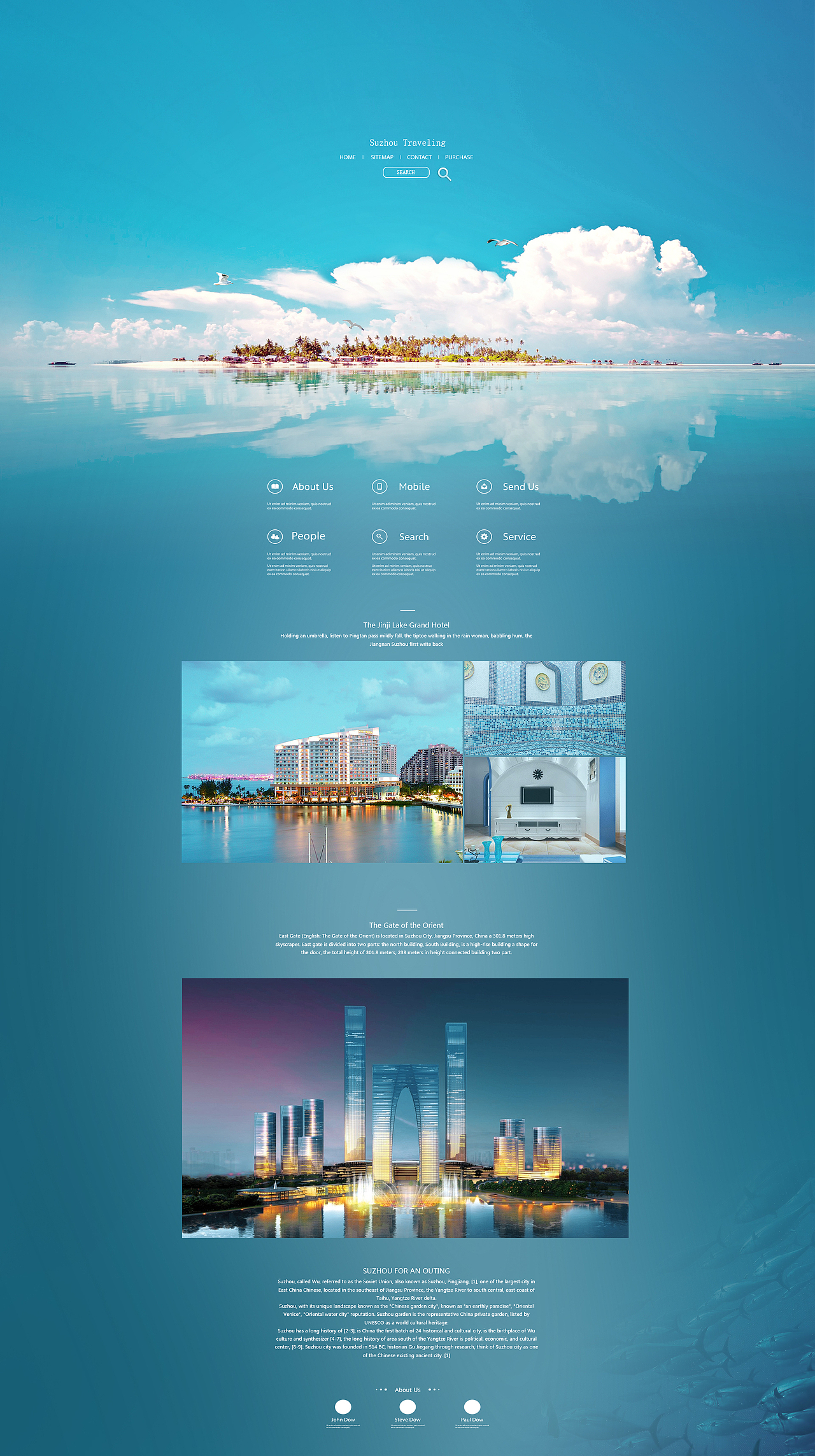 网页设计-旅游类（图ZMTk0ODg4NzI=） - 电商 - 站酷设计师Mack_麦克原创素材 - 站酷ZCOOL