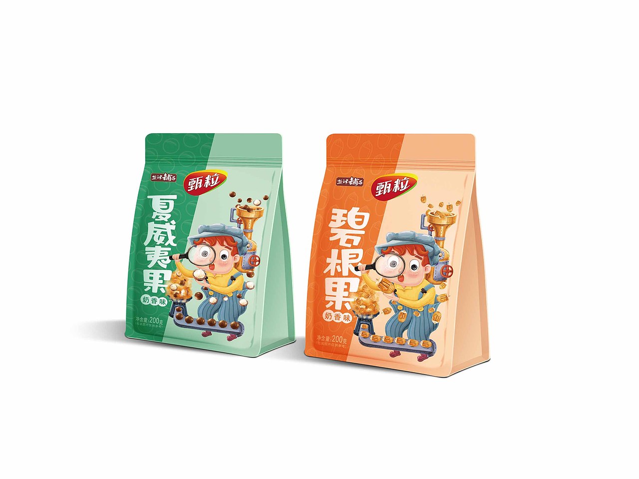 2017年盐津铺子电商部分产品包装设计