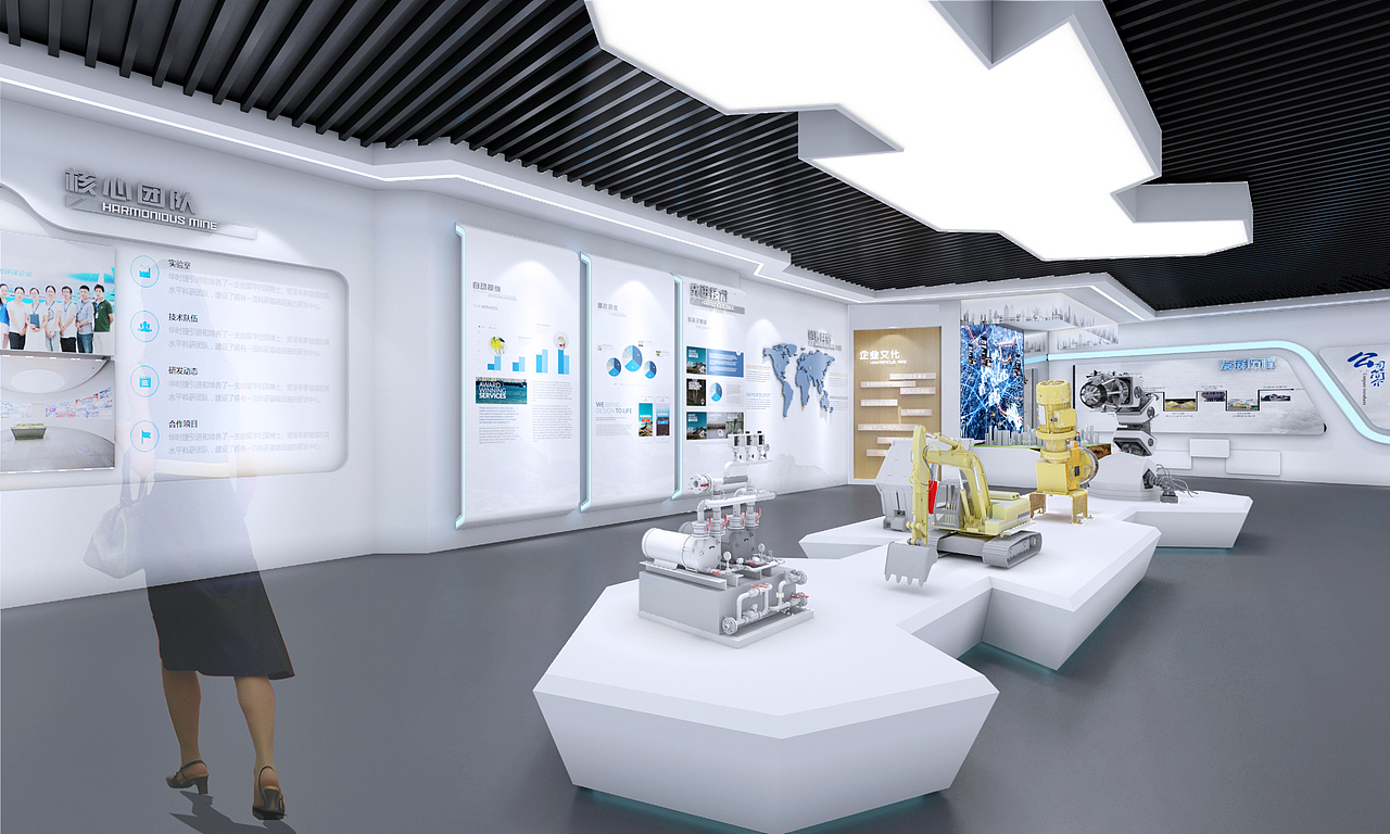 emmmm某企業(yè)展廳飛機稿（圖ZMTY5NzEwNDEy） - 家裝設(shè)計 - 站酷設(shè)計師余余1998原創(chuàng)素材 - 站酷ZCOOL