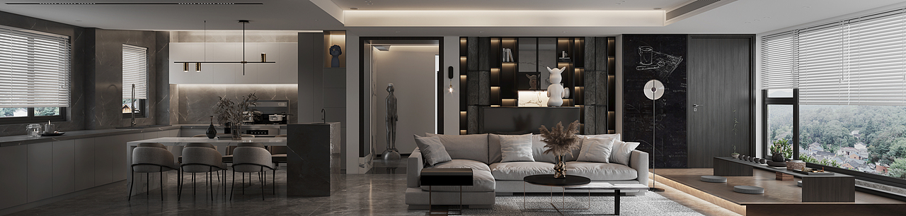 無爲空间設計-大别野（图ZMjczNDA0MDcy） - 家装设计 - 站酷设计师Mr赵三原创素材 - 站酷ZCOOL