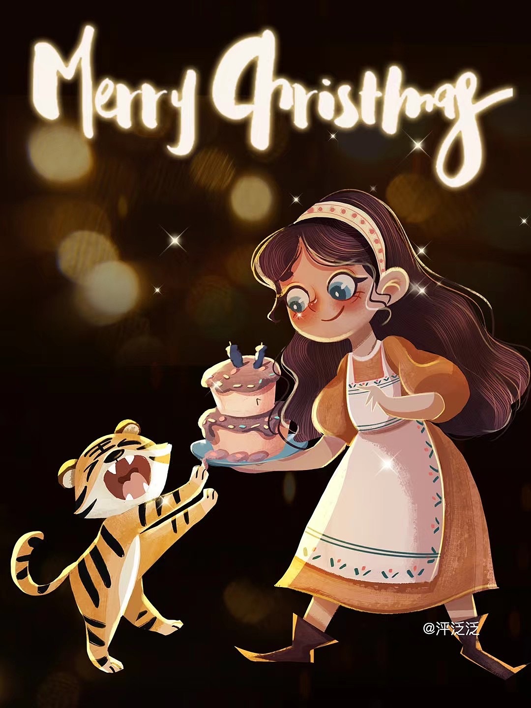 11-12月插画小总结（图ZMjg2NDAxODY0） - 儿童插画 - 站酷设计师泙泛泛原创素材 - 站酷ZCOOL