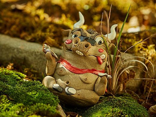 看匠出品 陶艺教学 还原传统文化十二生肖《牛爷爷》