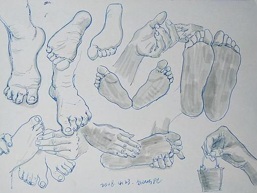 阿杜速写阿杜手绘速写肖像画大师速写艺术