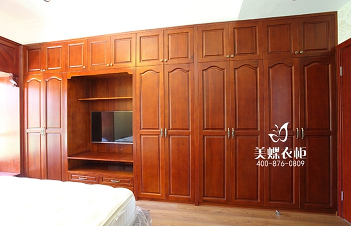 美蝶衣柜【成都实木衣柜】定制案例
