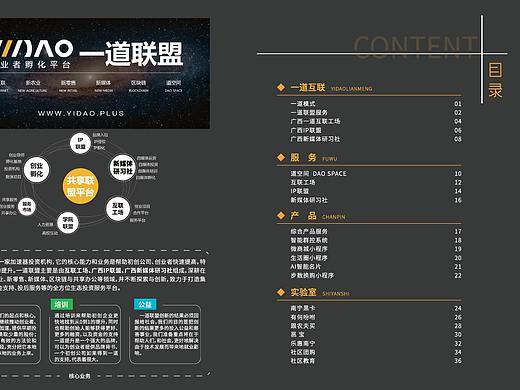 一道联盟企业宣传册目录