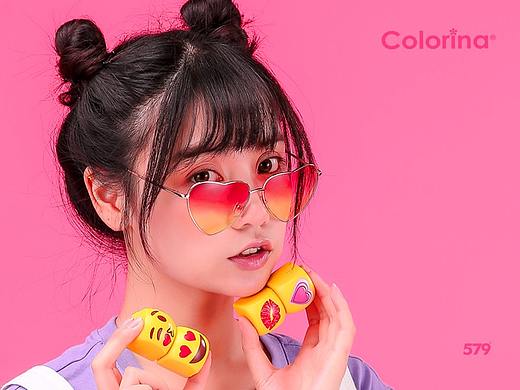Colorina敲可爱卡通唇膏视觉for拼夕夕