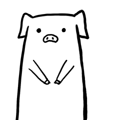 小方猪第三弹 微信表情包（图ZOTY0MTQyNDg=） - 网络表情 - 站酷设计师bone008原创素材 - 站酷ZCOOL