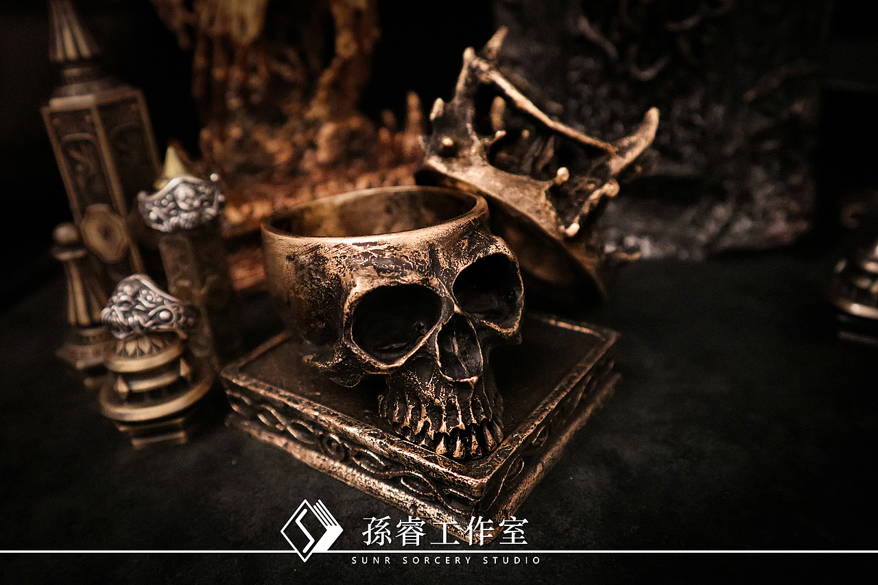 ▸假期闲作，自画自雕，纯手工搞，银铜铸造（图ZMjI1MTY0OTM2） - 工艺品设计 - 站酷设计师孙睿工作室原创素材 - 站酷ZCOOL