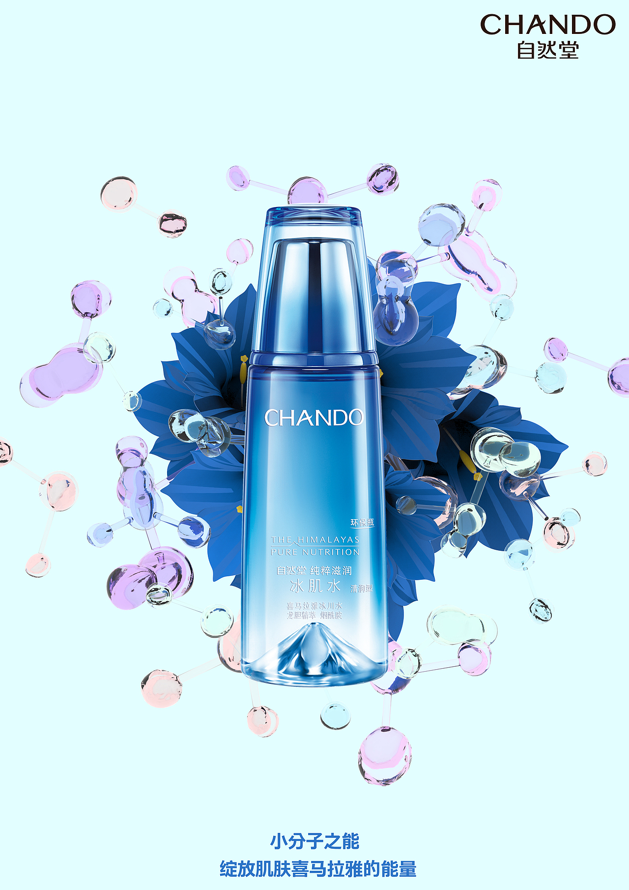 大广赛自然堂系列海报