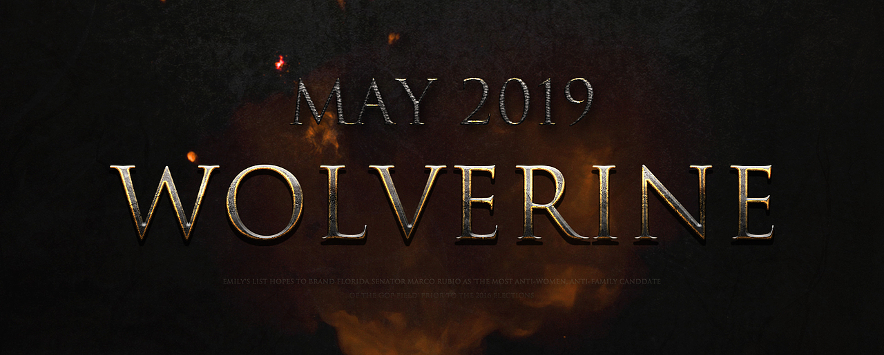 2019上半年-精修光影效果-字体特效