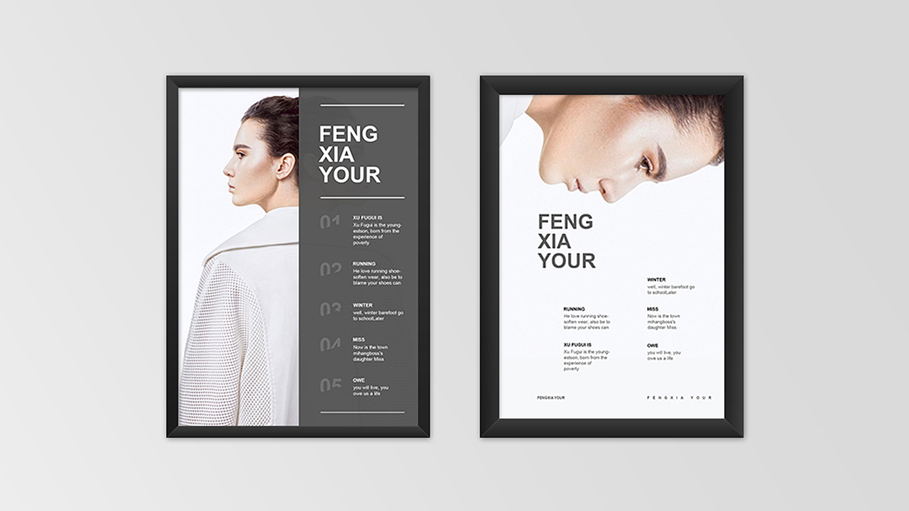 FANG/一个文案12个版式的设计！（图ZNzY3NzY3NjQ=） - 海报 - 站酷设计师方华祥原创素材 - 站酷ZCOOL