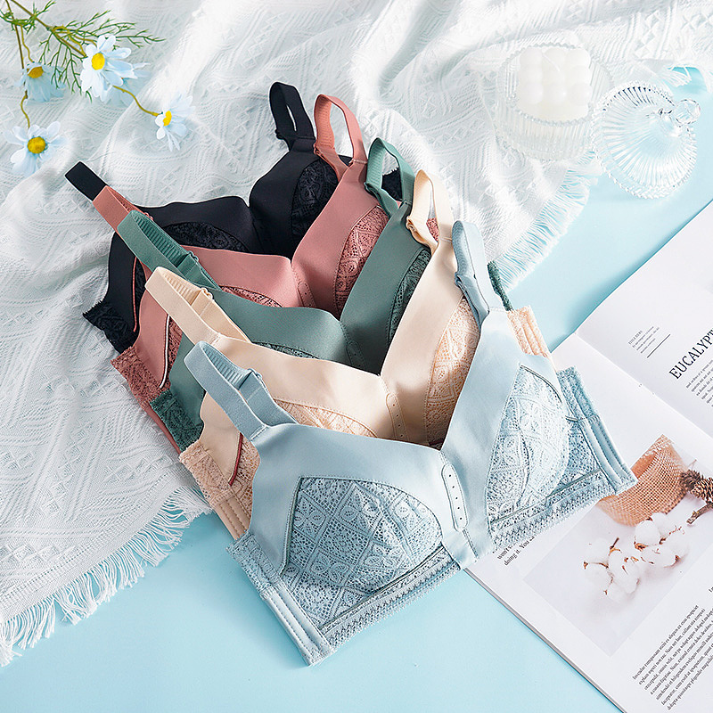 文胸内衣平铺摆拍