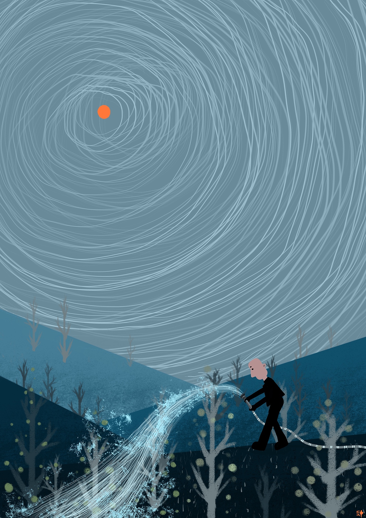 栽（图ZMTg1Njc0Nzc2） - 艺术插画 - 站酷设计师是脑子鸭原创素材 - 站酷ZCOOL