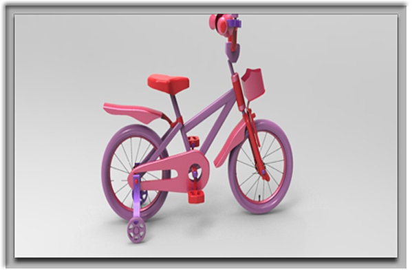 儿童自行车设计
