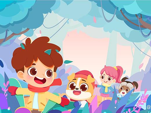 兒童插畫-商業(yè)插畫（個(gè)人主頁-ZNTI4Njg3MTI=） - 兒童插畫 - 站酷設(shè)計(jì)師作作c原創(chuàng)素材 - 站酷ZCOOL