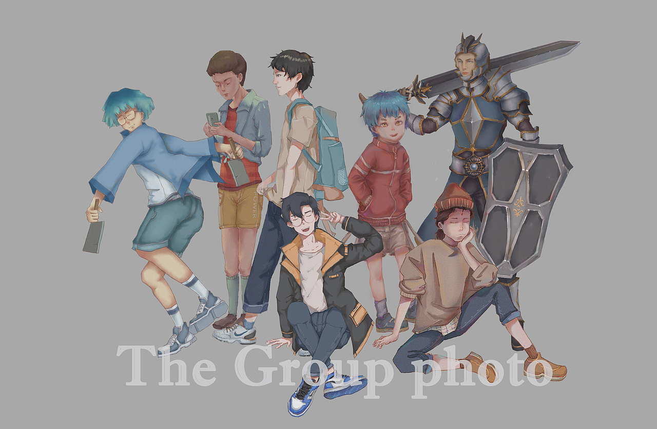 校园系列插画（图ZMjU2NjgzNjk2） - 创作习作 - 站酷设计师福狸狸鸭原创素材 - 站酷ZCOOL