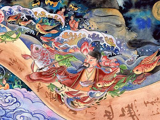 《赤壁赋》绘本（节选）