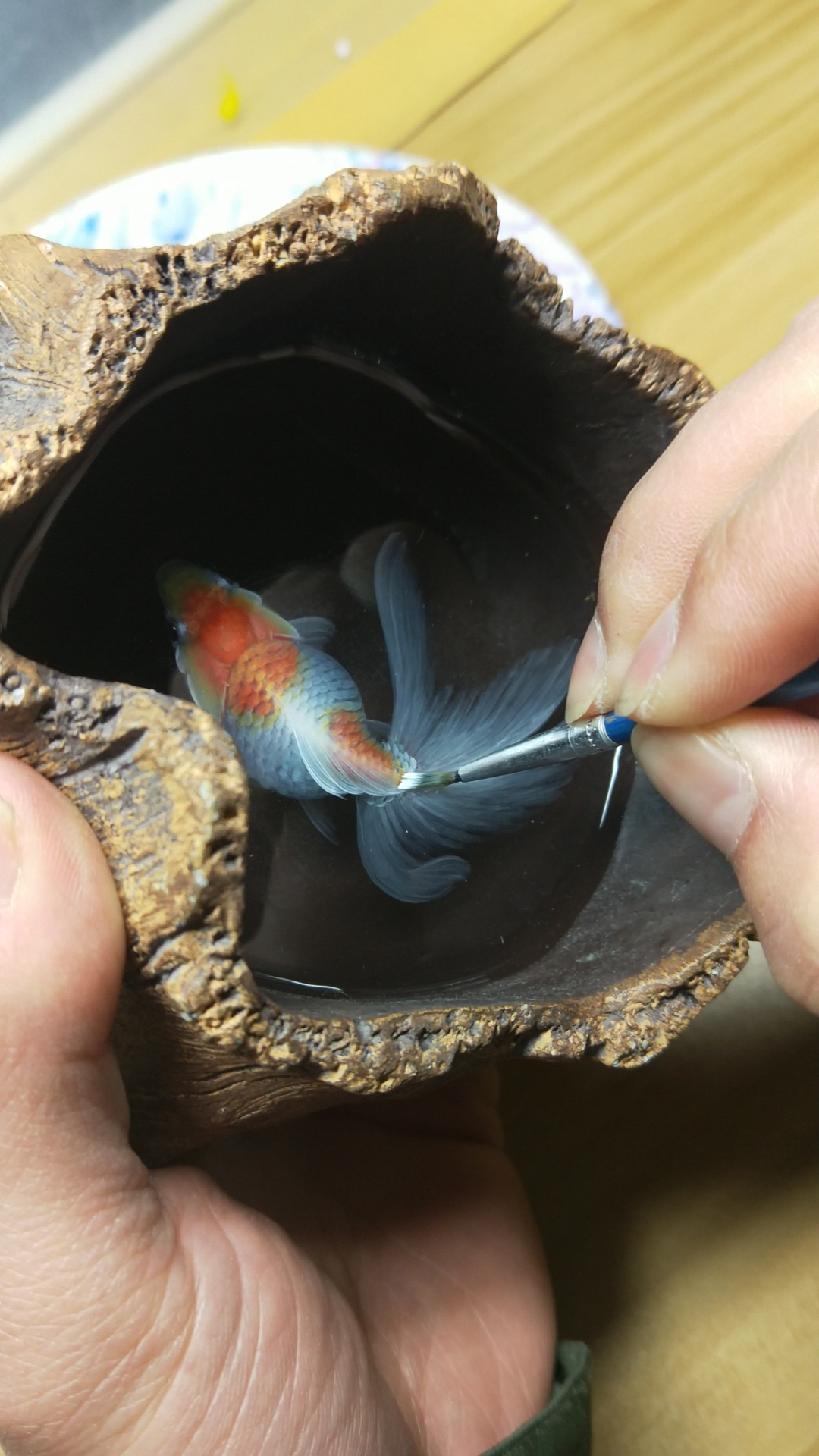 这是一片安逸宁静的空间,树脂画艺术