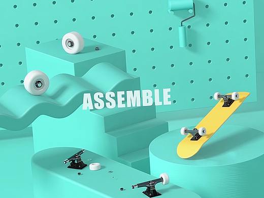 临摹#非商用## C4D动画 产品动画（个人主页-ZNTQyNTIzODg=） - 动画/影视 - 站酷设计师H_W0原创素材 - 站酷ZCOOL