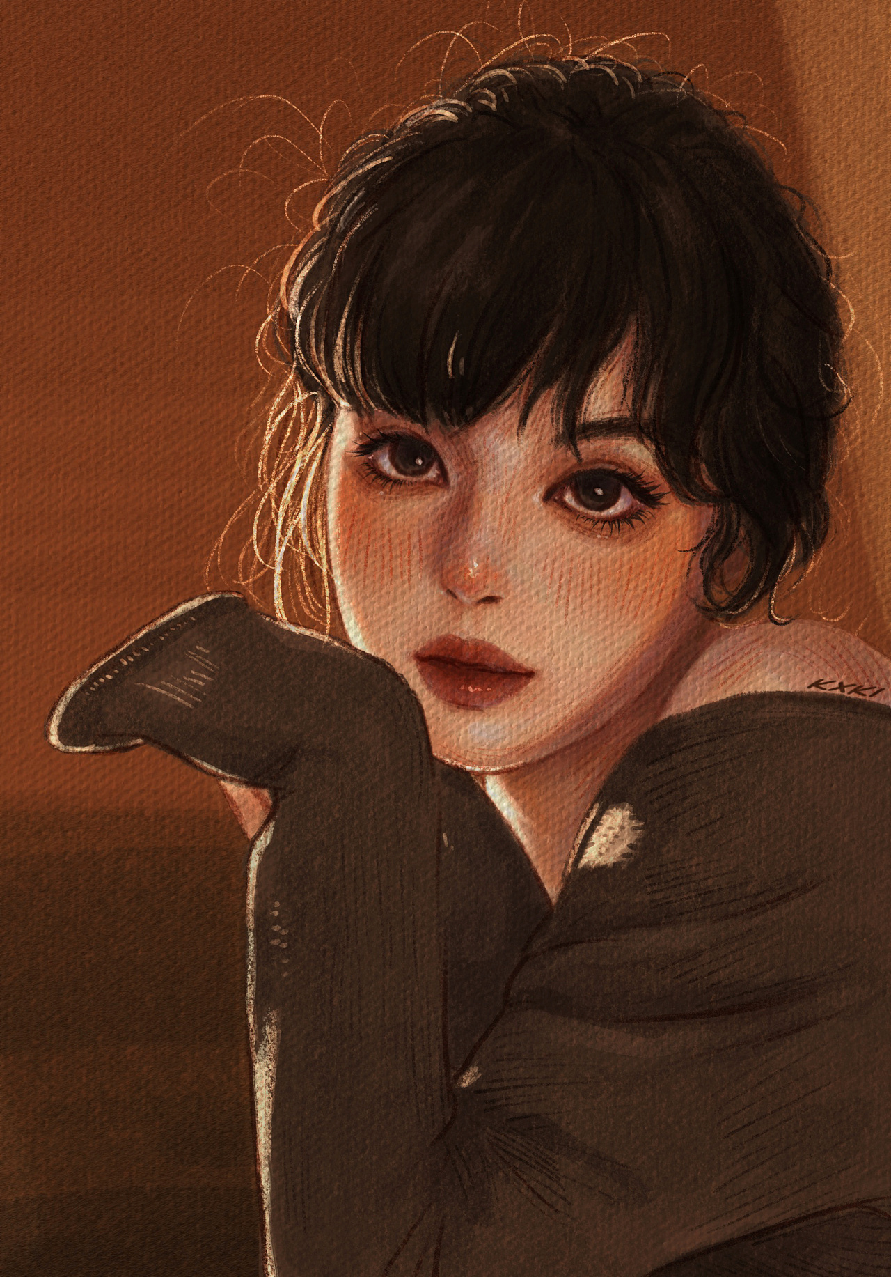 水彩人物绘画96|插画|创作习作|可喜可爱 - 原创作品 - 站酷 (zcool