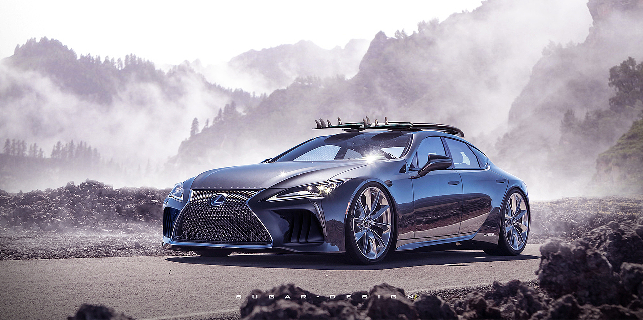 雷克萨斯LC四门版本,运动的优雅的结合体!