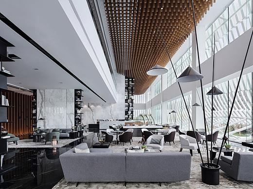 黄全新作：新城控股MOC芯城汇-自然光雕琢的艺术空间