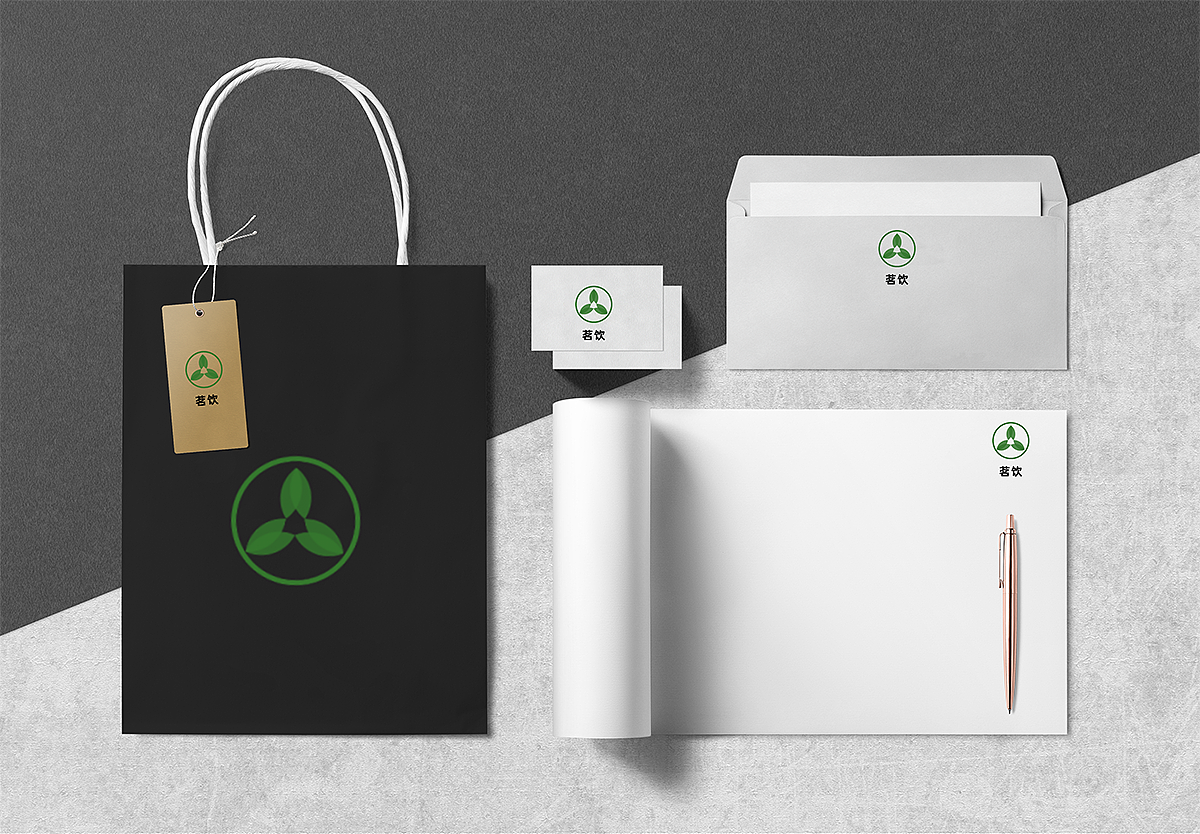 茗饮LOGO（图ZMTY1Nzk5MTk2） - Logo - 站酷设计师羊把自己放进冰箱原创素材 - 站酷ZCOOL