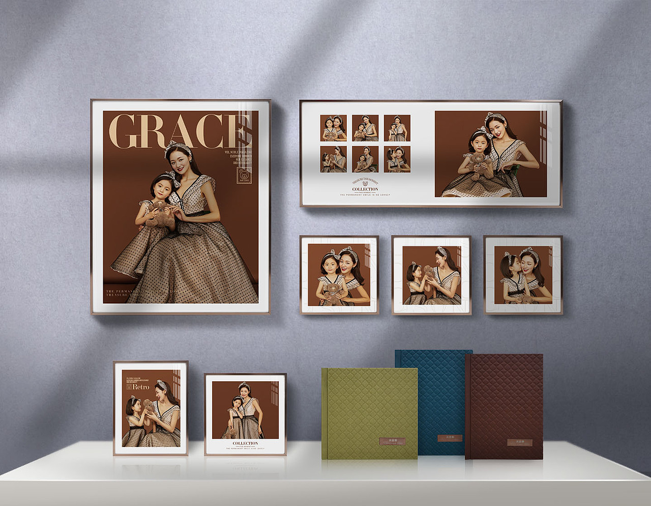 儿童相册相框产品包装合集