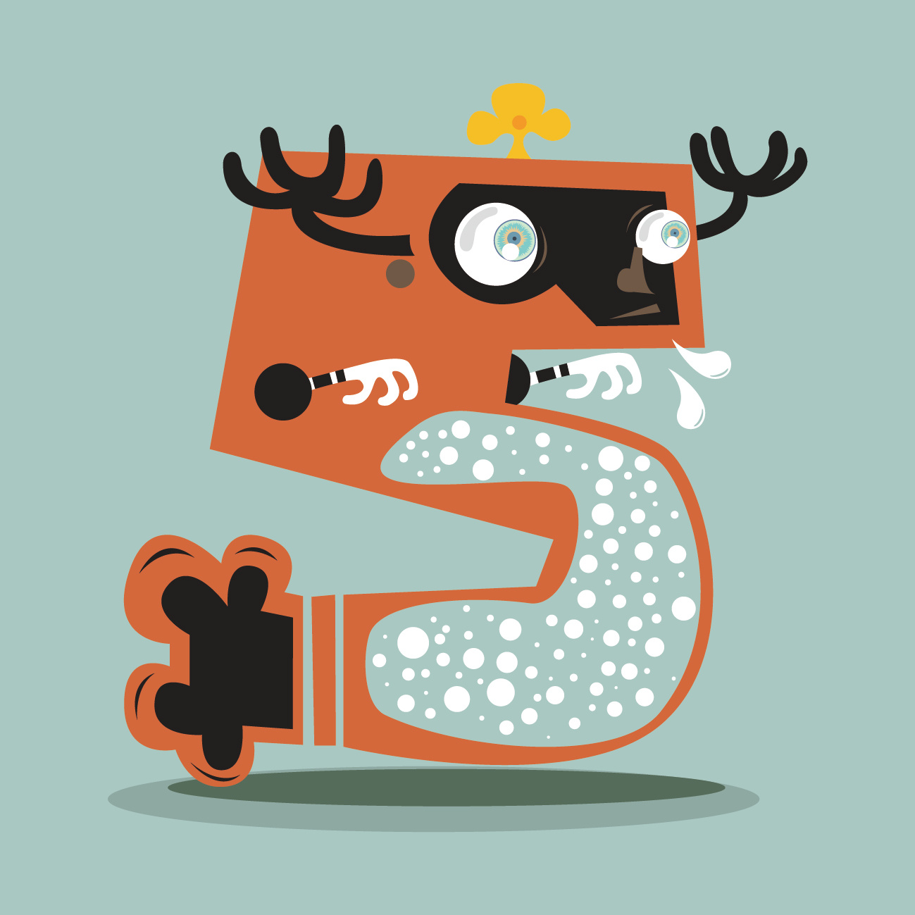 《a-z字母小怪物》|插画|概念设定|xiaopapapa - 原创作品 - 站酷