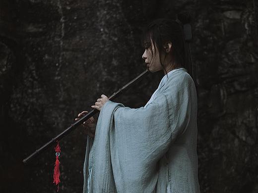 【汉服】沧海一声笑（个人主页-ZMjkzMTE5NDg=） - 人像摄影 - 站酷设计师肆粗原创素材 - 站酷ZCOOL