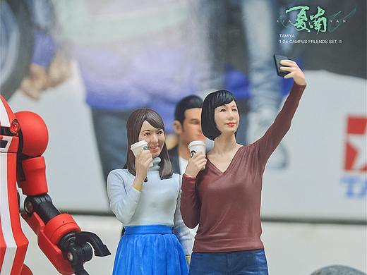 田宫 1：24  校园公寓系列-人物模型
