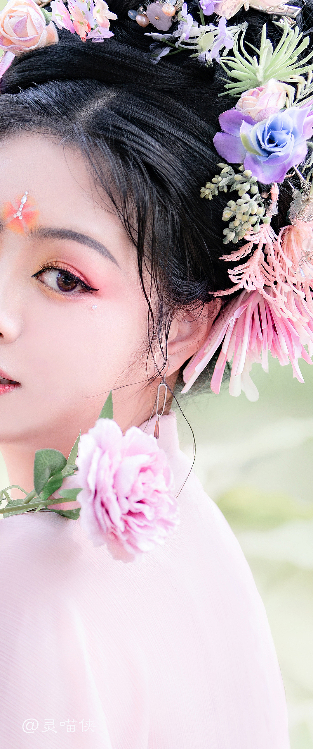 《花神·初醒》（图ZMjUwMzczMDky） - 人像摄影 - 站酷设计师灵喵侠原创素材 - 站酷ZCOOL