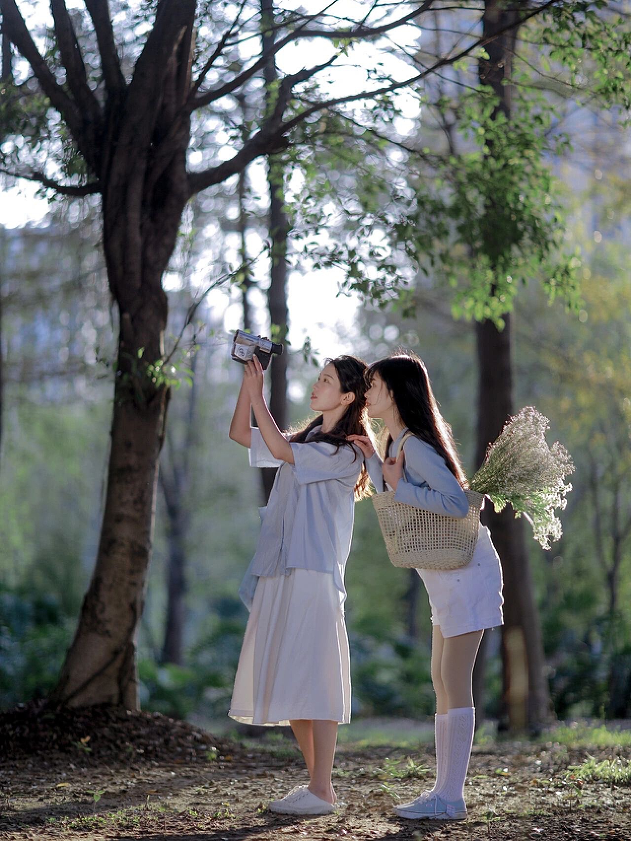 摄于深圳荔香公园 风格：森系小清新闺蜜照|摄影|人像|野蛮生长的普通人 - 原创作品 - 站酷 (ZCOOL)