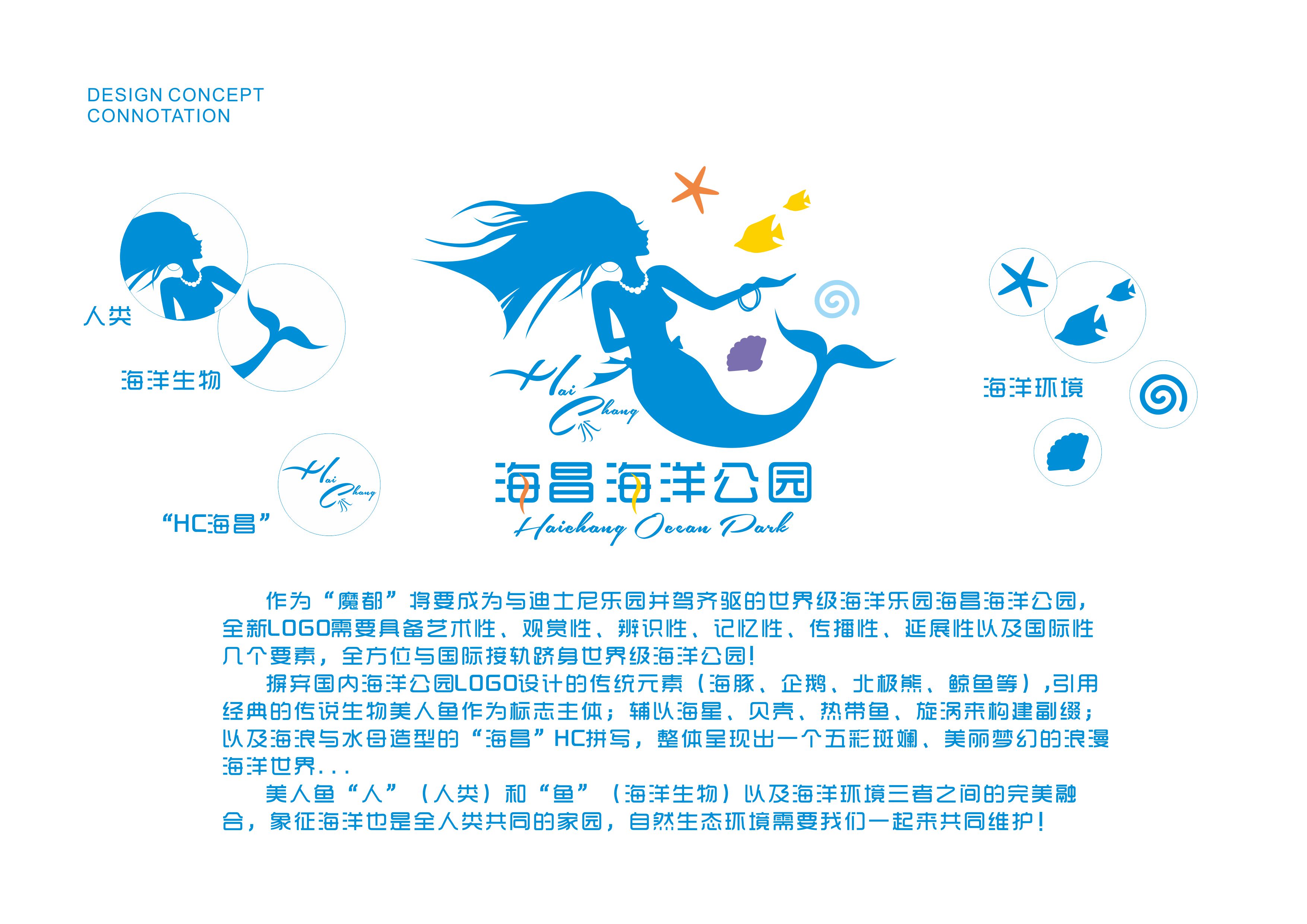 30万征集魔都新地标# 上海海昌极地海洋世界logo