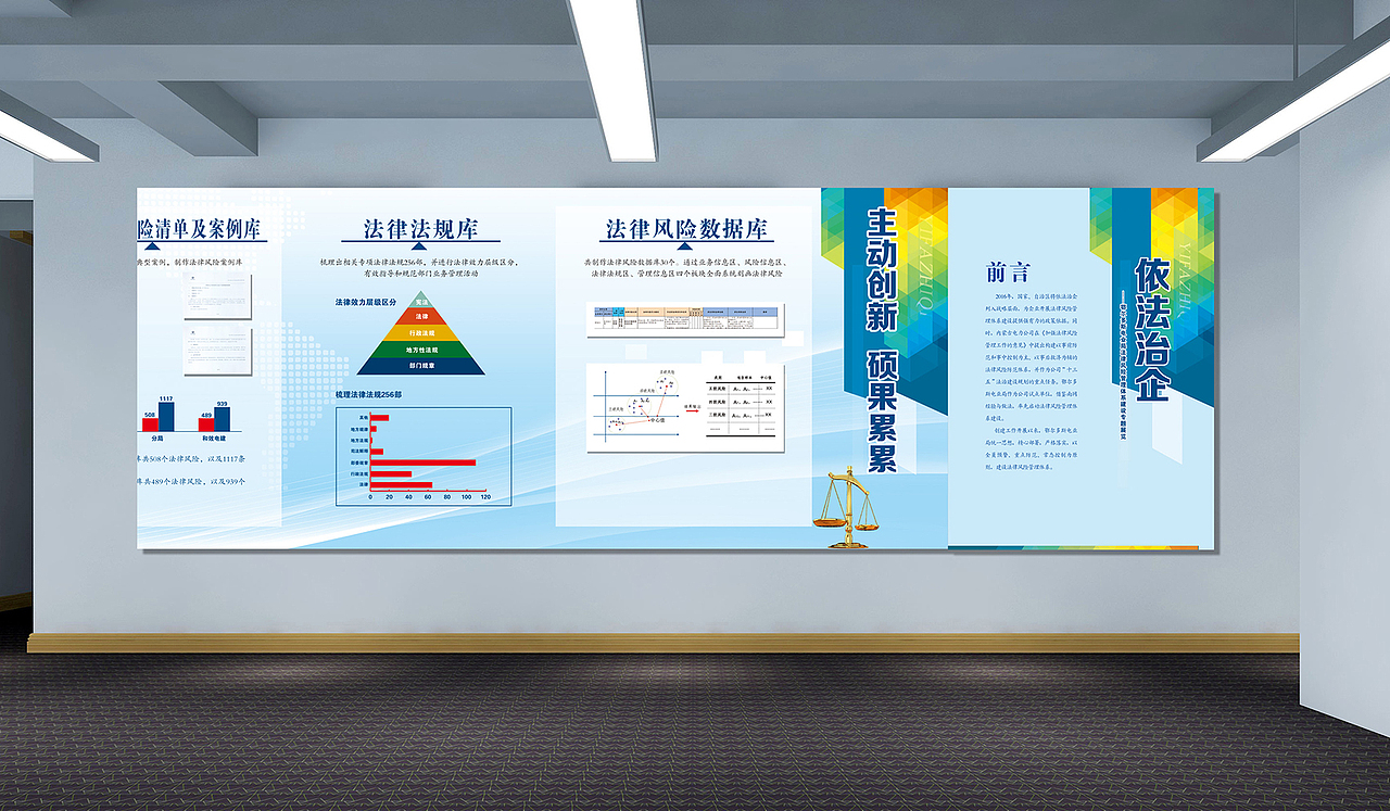 企业展板设计（法律）--衡水朗维设计工作室（图ZMjM3MzY2MjAw） - 海报 - 站酷设计师极嘉文化原创素材 - 站酷ZCOOL
