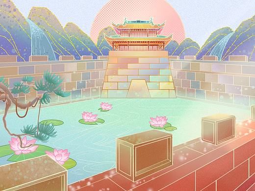 宁波慈城新国风插画（个人主页-ZNTY0NzY5NjA=） - 创作习作 - 站酷设计师跨时代的小铁匠原创素材 - 站酷ZCOOL