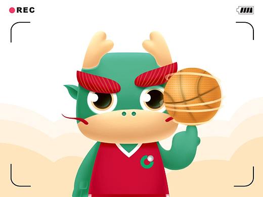 中国人寿CBA吉祥物设计