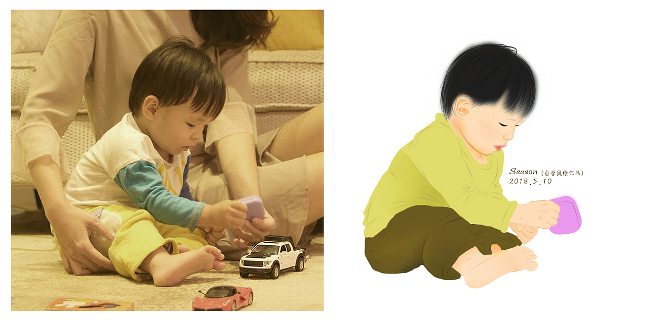 手绘学习（图ZMTE0Mjc5MTY0） - 创作习作 - 站酷设计师Yena_2011原创素材 - 站酷ZCOOL