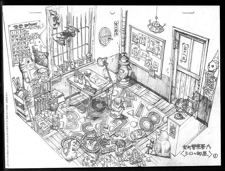 《恶童》原画设定集［场景练习］（图ZMTc4MTgwNTQw） - 场景 - 站酷设计师渔村YUCUN原创素材 - 站酷ZCOOL