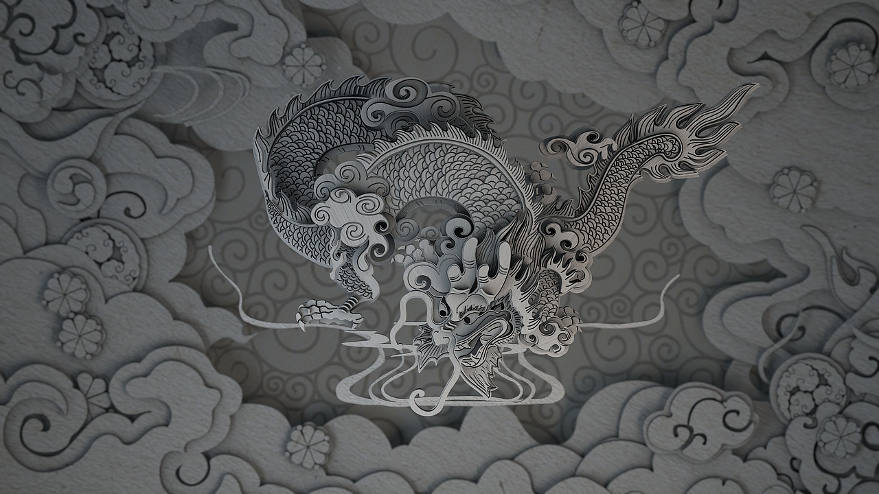 C4D和Ai结合尝试创作中国风的Adobe启动界面（图ZMTIyNDI3NTQ0） - 品牌 - 站酷设计师GoldenFlash原创素材 - 站酷ZCOOL