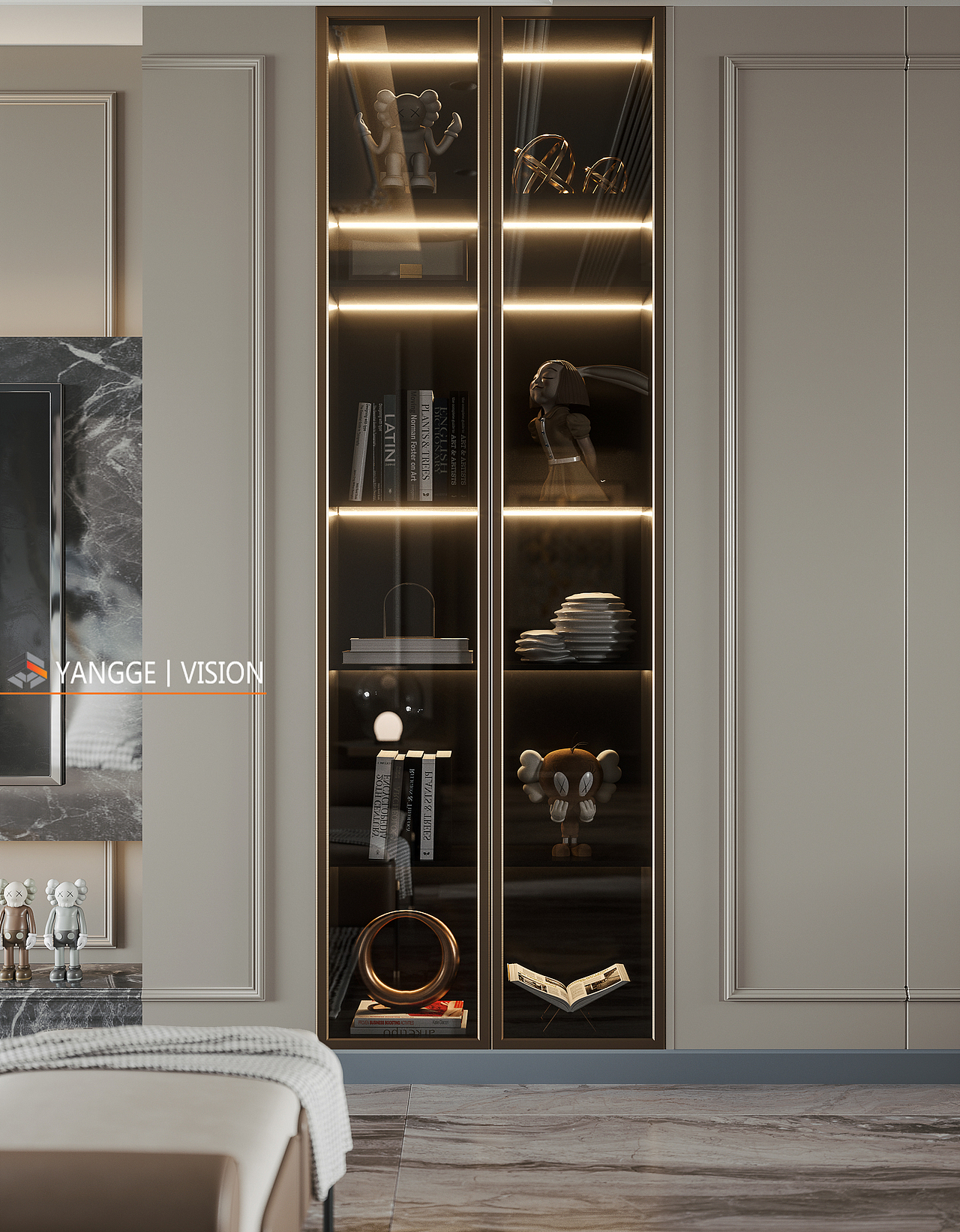 现代轻奢丨客厅（图ZMjI3MDExODg0） - 家装设计 - 站酷设计师画图小哥原创素材 - 站酷ZCOOL