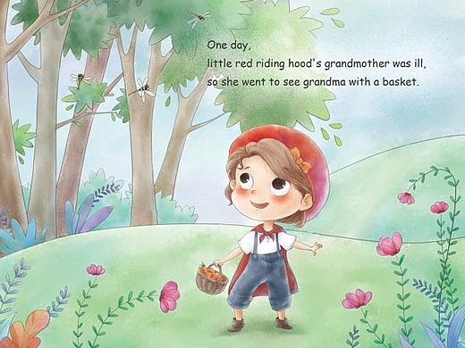 《小红帽》绘本习作
