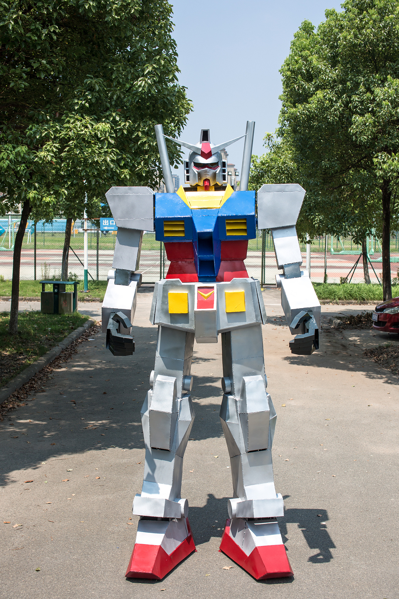 全金属高达rx-78,钢雕,机器人,大型装置艺术,变形金刚|手工艺|手办/模