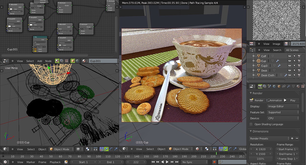 Blender的早餐（图ZMTE2Mzc2MzI=） - 场景 - 站酷设计师Seawayer原创素材 - 站酷ZCOOL