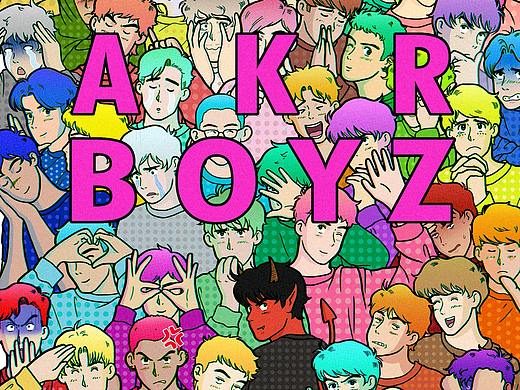 AKR Boyz 短信聊天贴纸