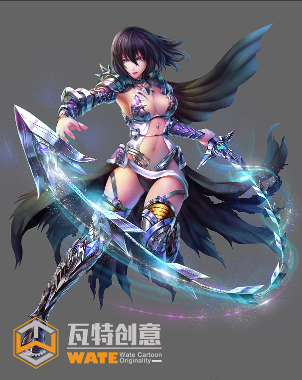 日系立绘（图ZMTEyNzAyMzQw） - 游戏原画 - 站酷设计师瓦特创意有限公司原创素材 - 站酷ZCOOL