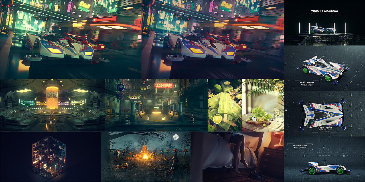 2020 三维练习作品 总结（图ZMjM4NTM1MDg4） - 场景 - 站酷设计师黄无为原创素材 - 站酷ZCOOL