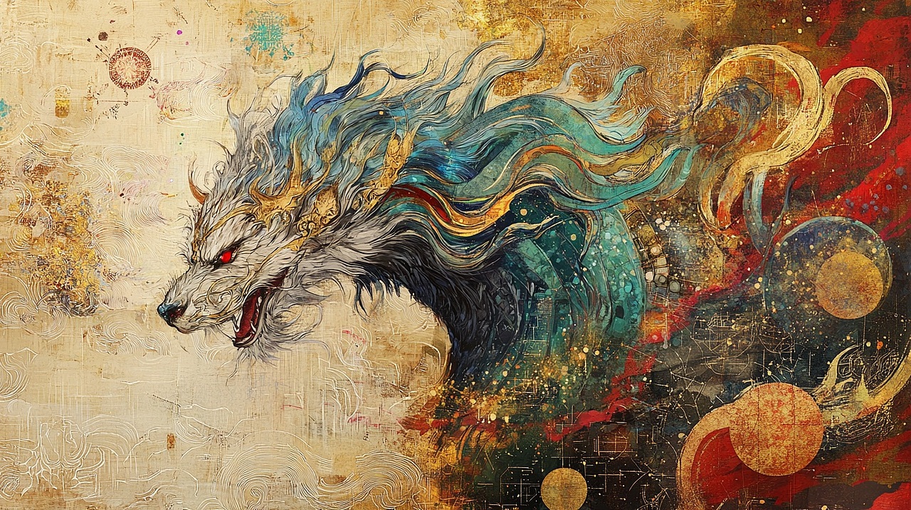 大梦归离·白泽（图ZMzc5OTkzNjIw） - AI作品 - 站酷设计师快乐章章原创素材 - 站酷ZCOOL